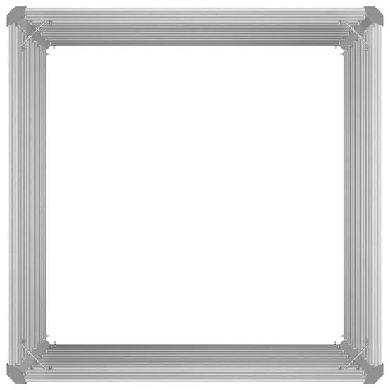 Vidaxl - Jardinière 100 x 100 x 77 cm Acier galvanisé Vert vidaXL 47021 - Image 9