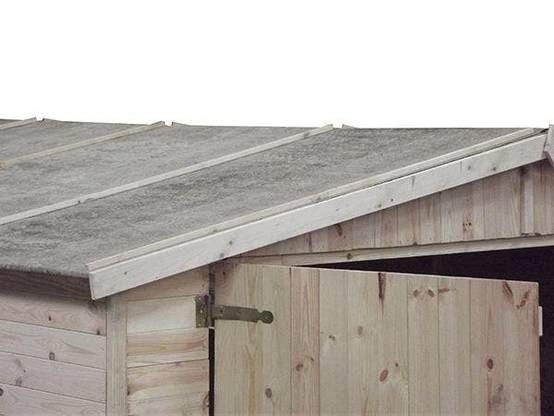 Garage abri voiture bois brut 18 m2 - Image 7