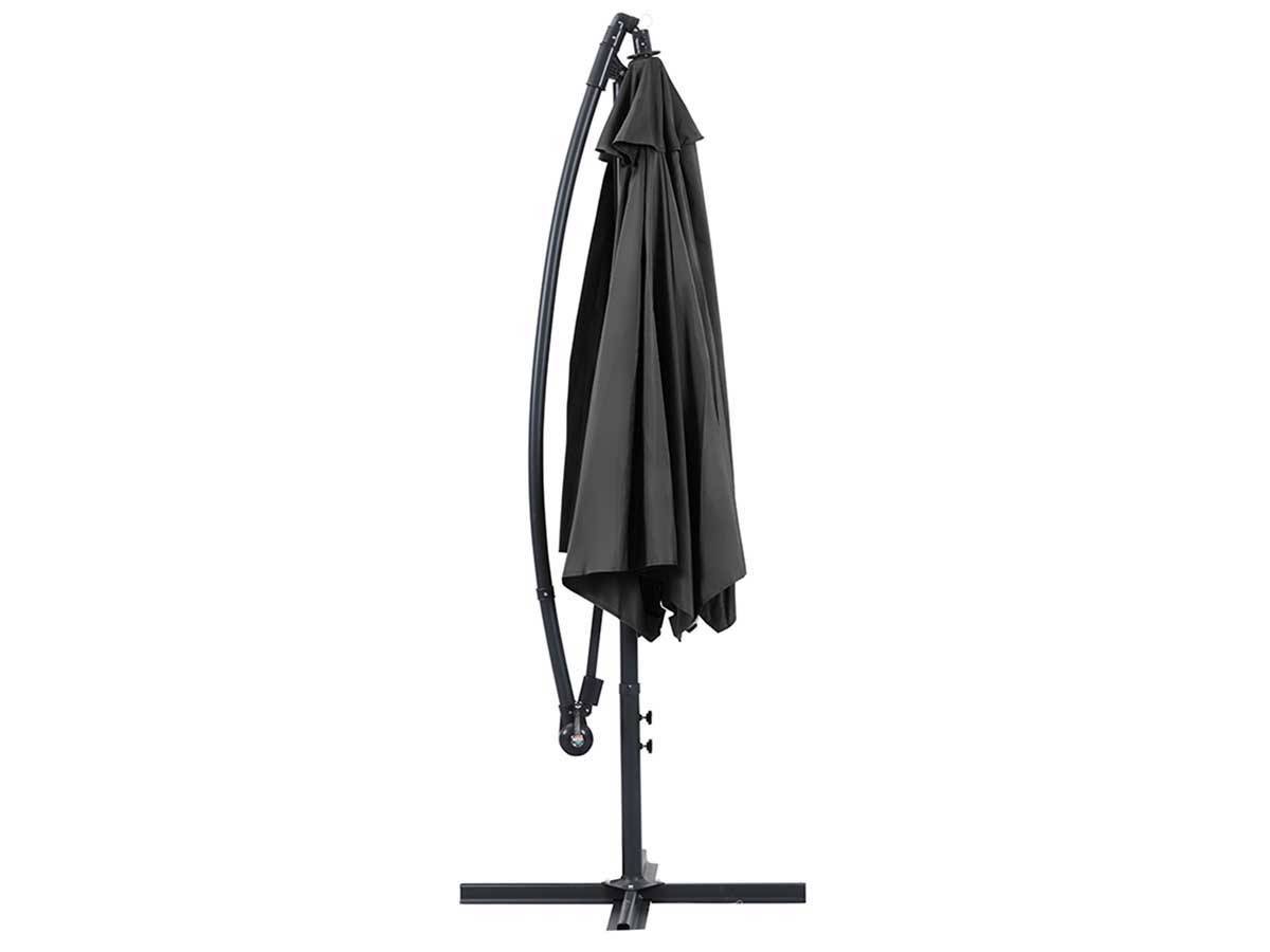 Habitat Et Jardin - Parasol Déporté "ilios" - Noir -habitat Et Jardin - Image 2