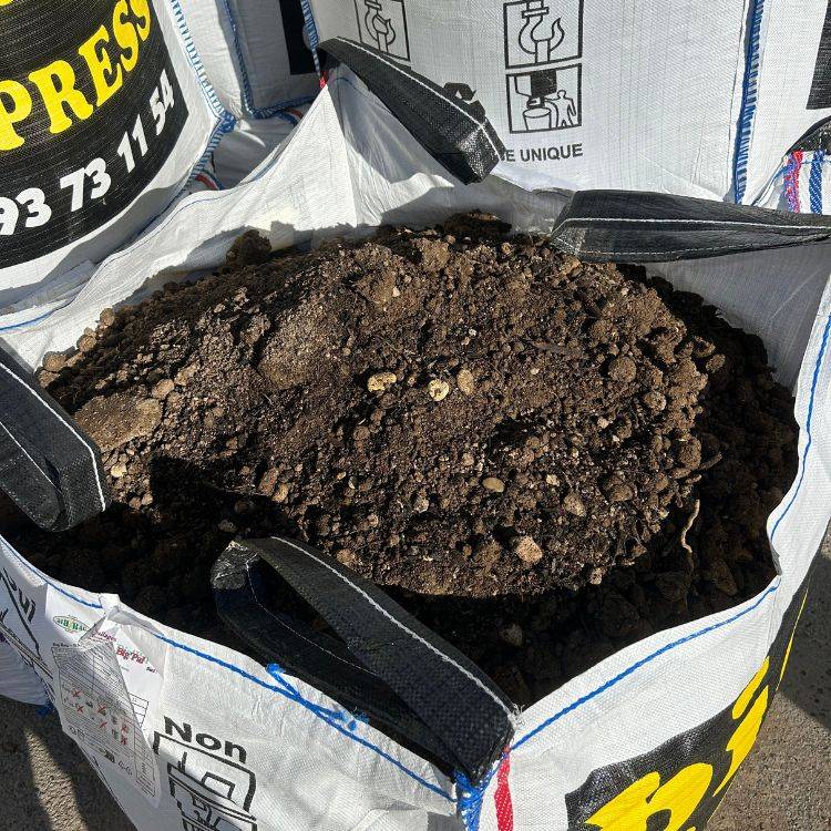 BIG BAG de 0,4M³ (+/- 550Kg) Terre Criblée Amendée Compostée à 5% - Livraison STANDARD - Image 5
