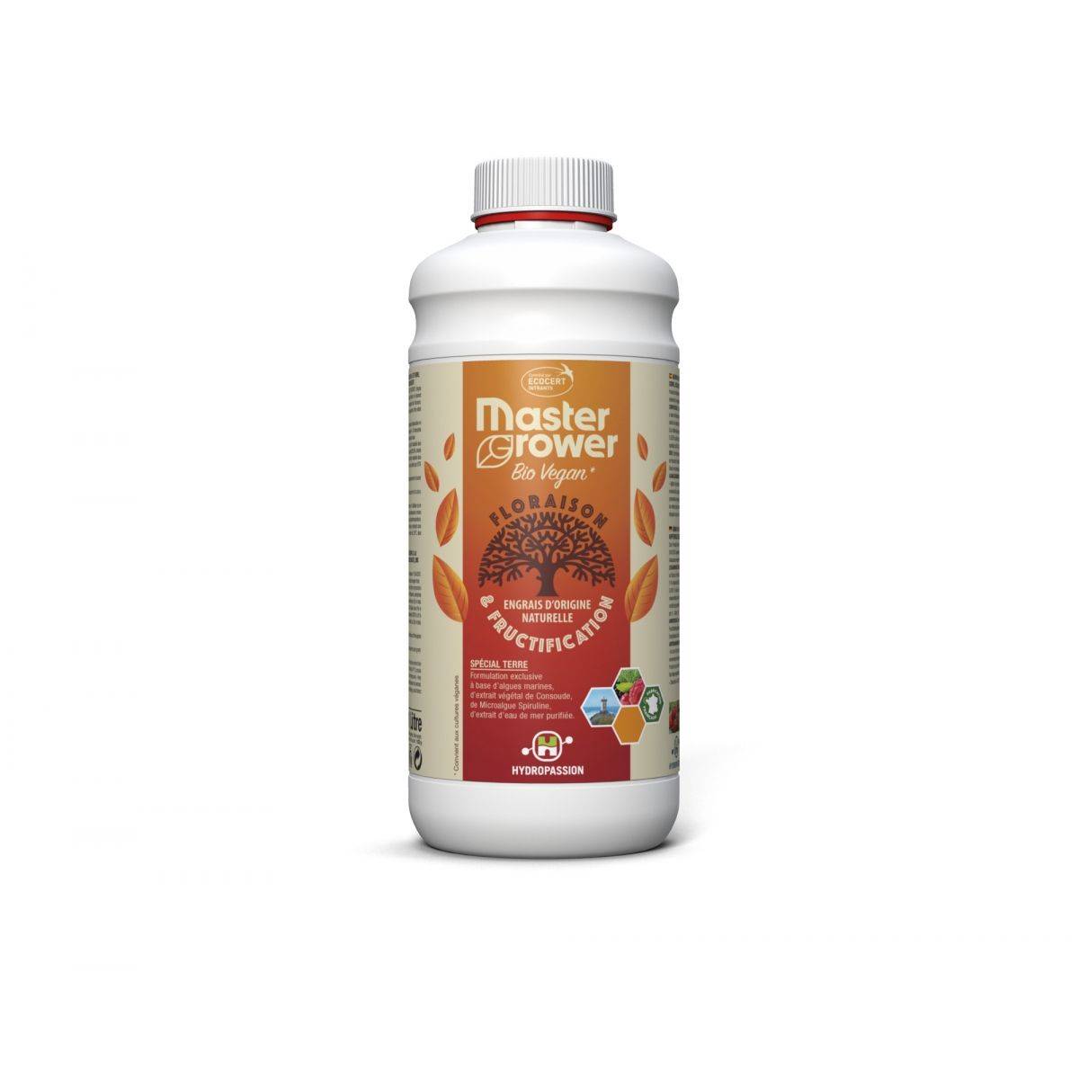 Engrais BIO VEGAN Bloom 1 litre Master Grower - Hydropassion - Image 2