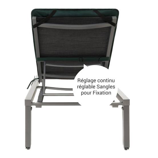 Coussin de Transat FlAIR - vert - 190x60cm - Image 4