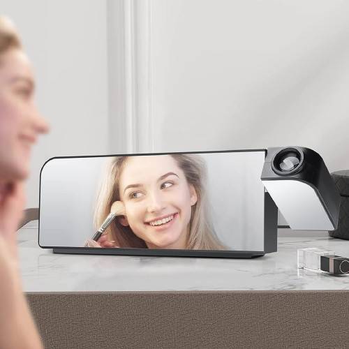 Inovalley - Réveil-projecteur miroir multicolore - Image 5