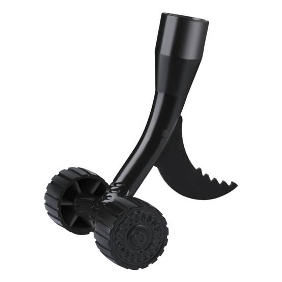 0 - Désherbeur roulant ergonomique - Pour allées et terrasses - Lame acier - Compact et léger - Image 4