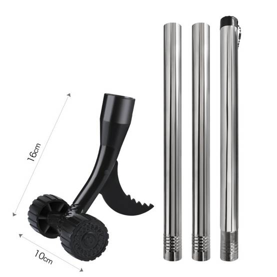 0 - Désherbeur roulant ergonomique - Pour allées et terrasses - Lame acier - Compact et léger - Image 3