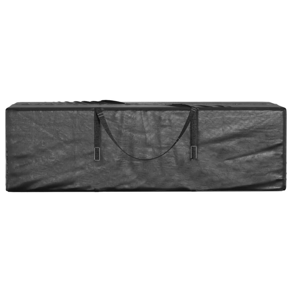 Sac de rangement sapin polyéthylène noir 135 x 40 x 55 cm - PANGIVO - Image 3