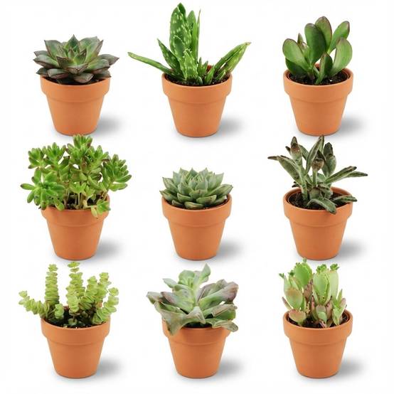 Mix Mini Succulentes - H10cm - Image 2