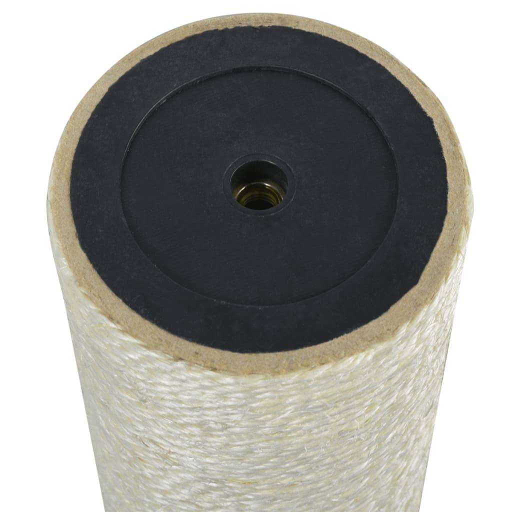 Poteau Griffoir Rechange Sisal pour Arbre à Chat 20 cm Beige – ComfortXL Pet Living - Image 2