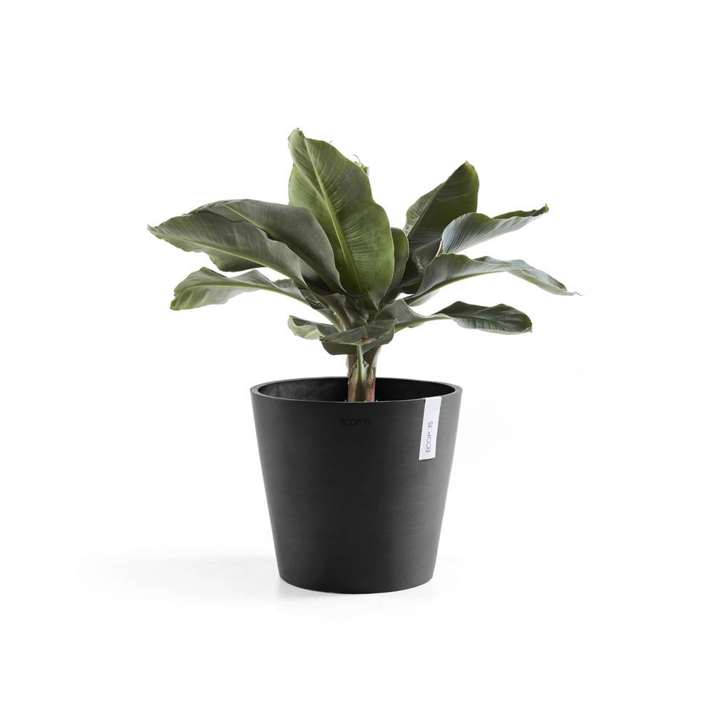 Ecopots - Pot Rond Amsterdam 40 Gris Foncé - Ø 40 x H. 35 cm - 28 L ECOPOTS - Image 3