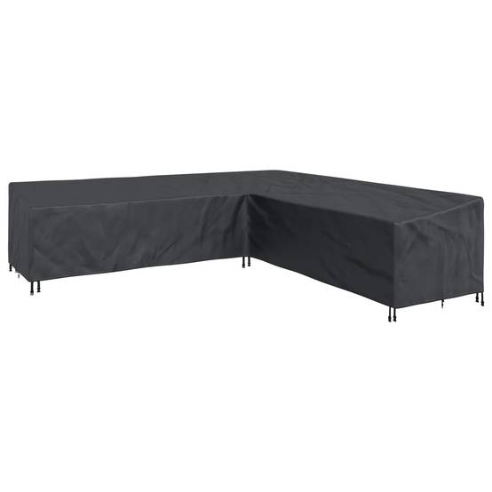 Housse de meubles tissu Oxford noir 300 x 300 x 80 cm - PANGIVO - Image 2