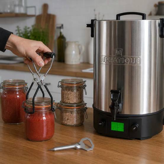 LE PRATIQUE - Kit stérilisateur 30 L, pince et ouvre-bocal Le Pratique - Image 7