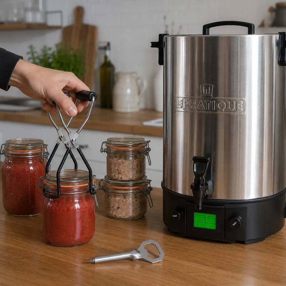 LE PRATIQUE - Kit stérilisateur 30 L, pince et ouvre-bocal Le Pratique - Image 7