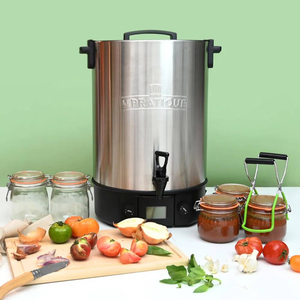 LE PRATIQUE - Kit stérilisateur 30 L, pince et ouvre-bocal Le Pratique - Image 1