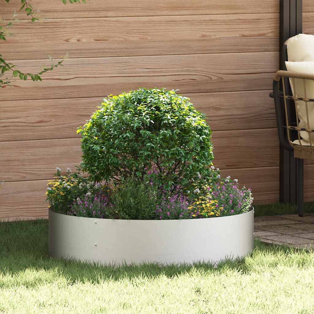 Vidaxl - Anneau de jardinière 5 pcs Argenté 80 x 80 x 20 cm vidaXL 873629 - Image 1