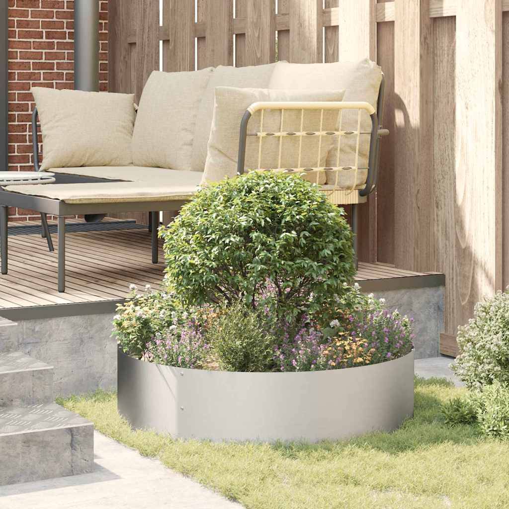 Vidaxl - Anneau de jardinière 5 pcs Argenté 80 x 80 x 20 cm vidaXL 873629 - Image 5
