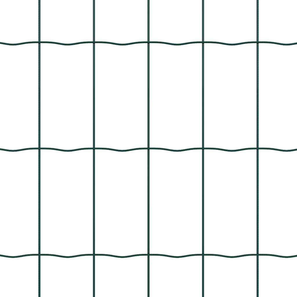 PANGIVO - Clôture acier PVC verte 0,4 x 25 m, Poids :16.65kg - PANGIVO - Image 9