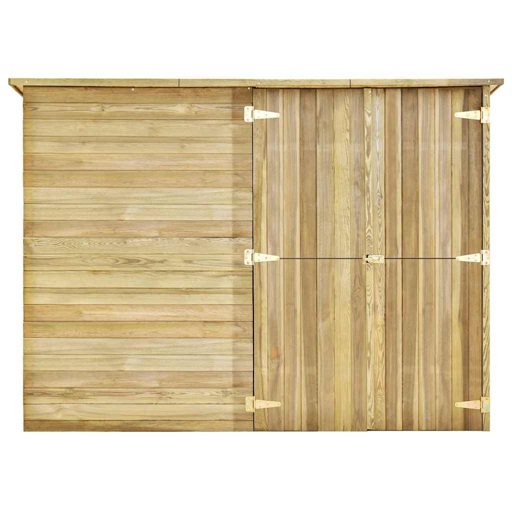 Vidaxl - Abri de jardin 232x110x170 cm Bois de pin imprégné vidaXL 46363 - Image 8
