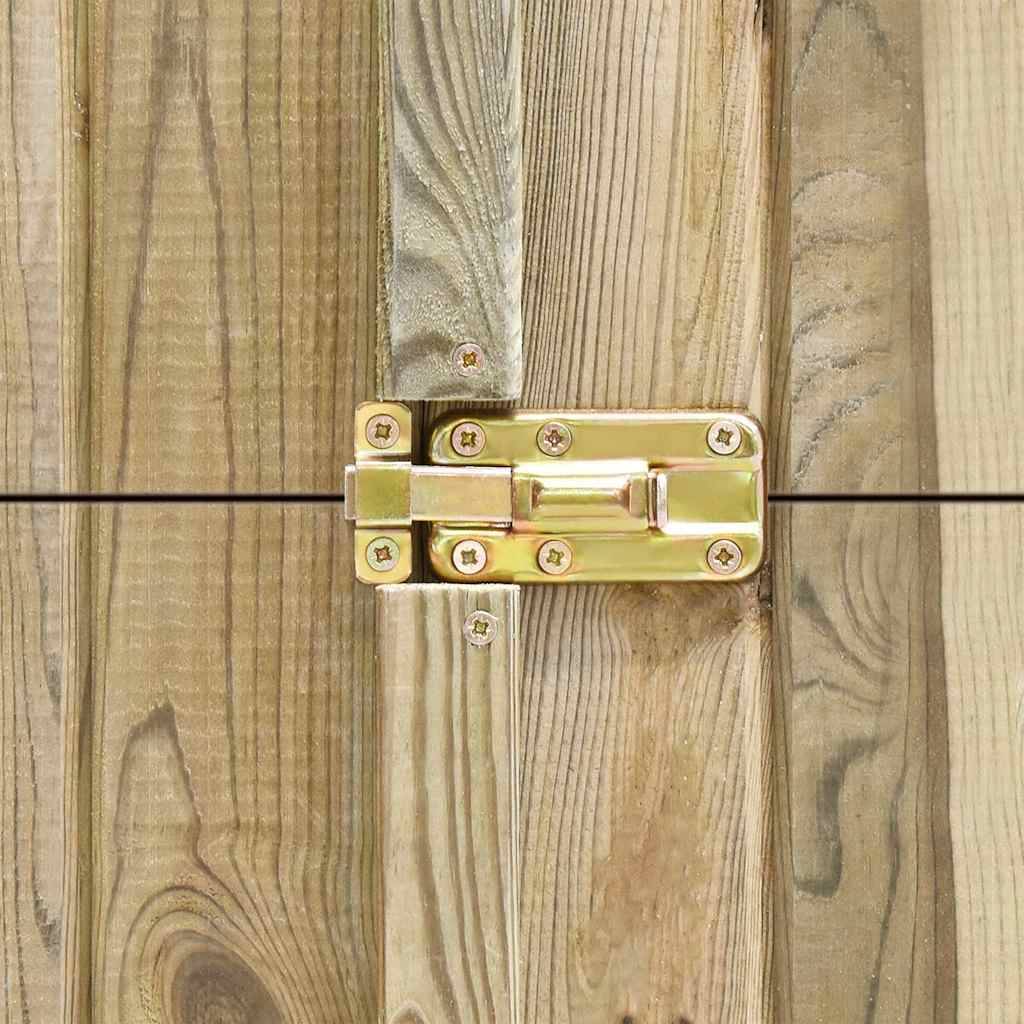 Vidaxl - Abri de jardin 232x110x170 cm Bois de pin imprégné vidaXL 46363 - Image 5
