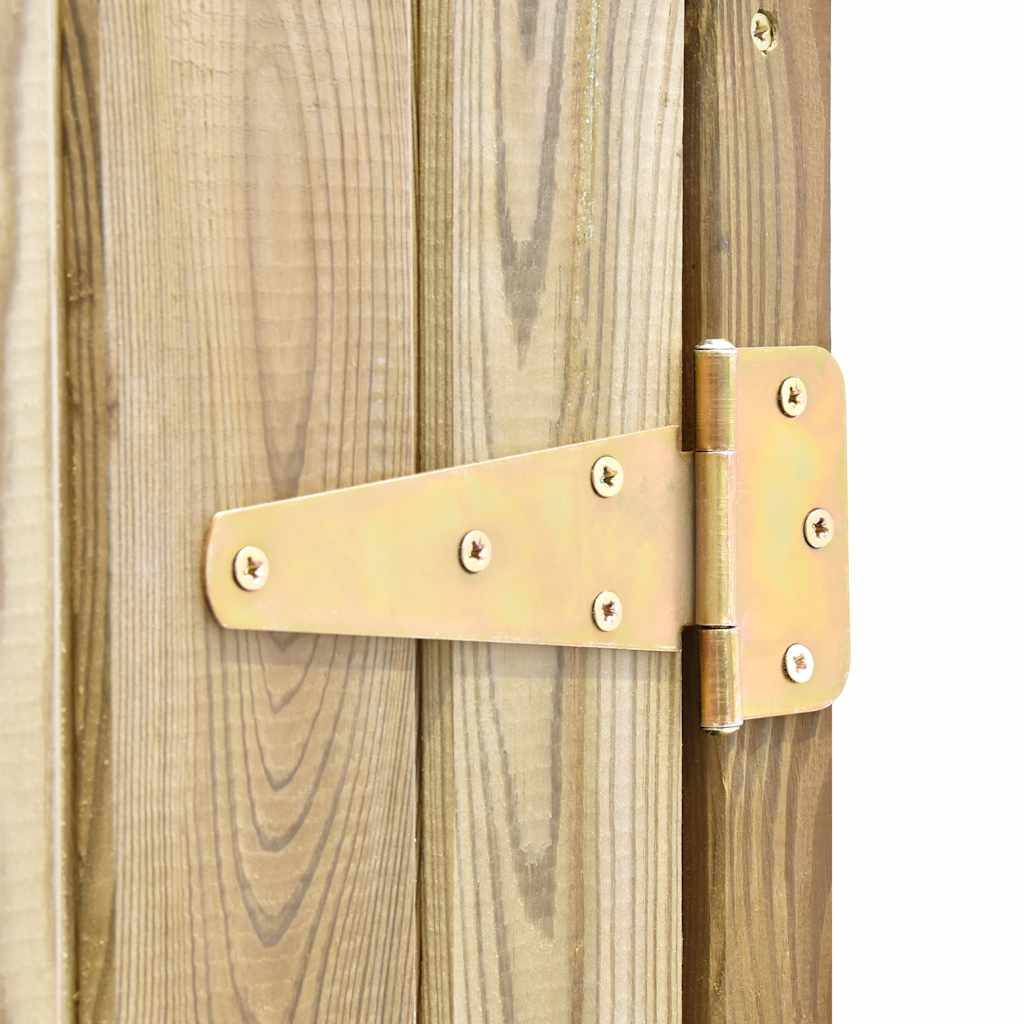 Vidaxl - Abri de jardin 232x110x170 cm Bois de pin imprégné vidaXL 46363 - Image 6