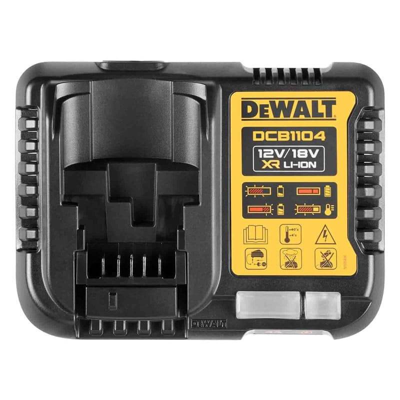 Pack énergie XR 18V - DEWALT - avec 2 batteries 18V 5.0Ah + Chargeur universel 12V/18V - DCB1104P2-QW - Image 3