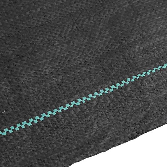 Toile de Paillage 60g/m² Anti-Mauvaises Herbes pour Jardin Potager Allée 0,5x150 m Noir - ComfortXL Outdoor Living - Image 4