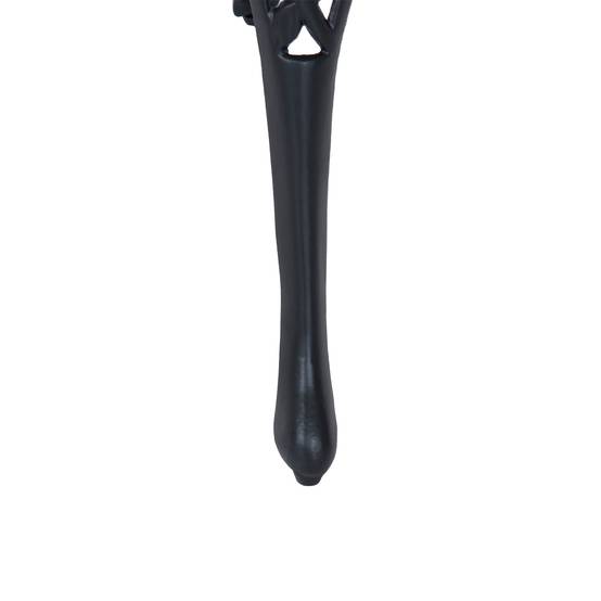 ComfortXL - Salon de jardin 3 pièces aluminium sculpté avec 2 chaises et table ronde 60cm noir - ComfortXL Outdoor Living - Image 10