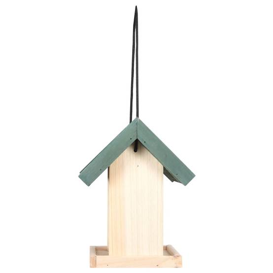ComfortXL - Lot de 4 Mangeoires à oiseaux en bois de sapin à suspendre pour jardin Beige – ComfortXL Pet Living - Image 6