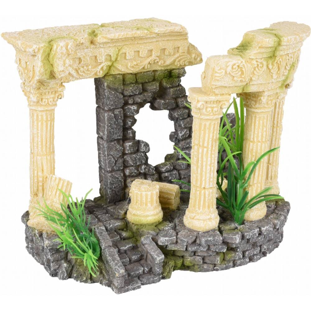 Ruine colossos colonnes. 21 x 11 x 15 cm. Décoration aquarium. - Image 1