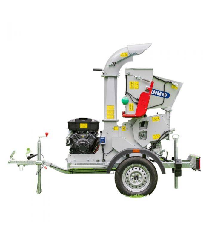 Grin - Broyeur de végétaux GRIN, 120mm, Briggs  Stratton 627cc, attelage remorque - BIOCH120-ROAD - Image 2
