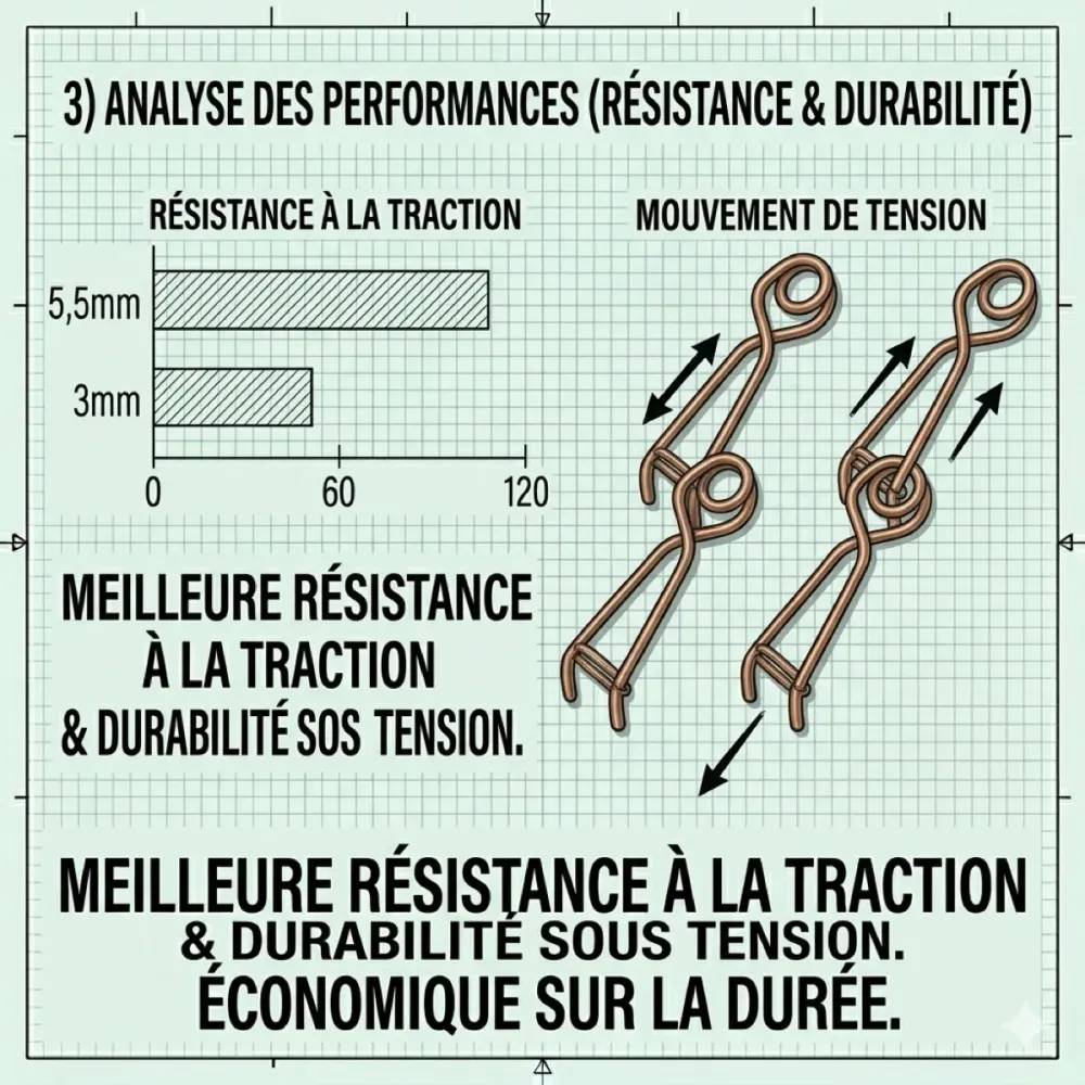 Lot de 10 pièges à taupes Putange traditionnels en acier cuivré + pince - Image 9