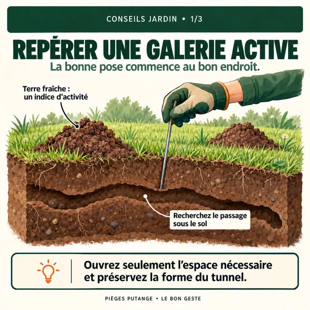 Lot de 10 pièges à taupes Putange traditionnels en acier cuivré + pince - Image 9