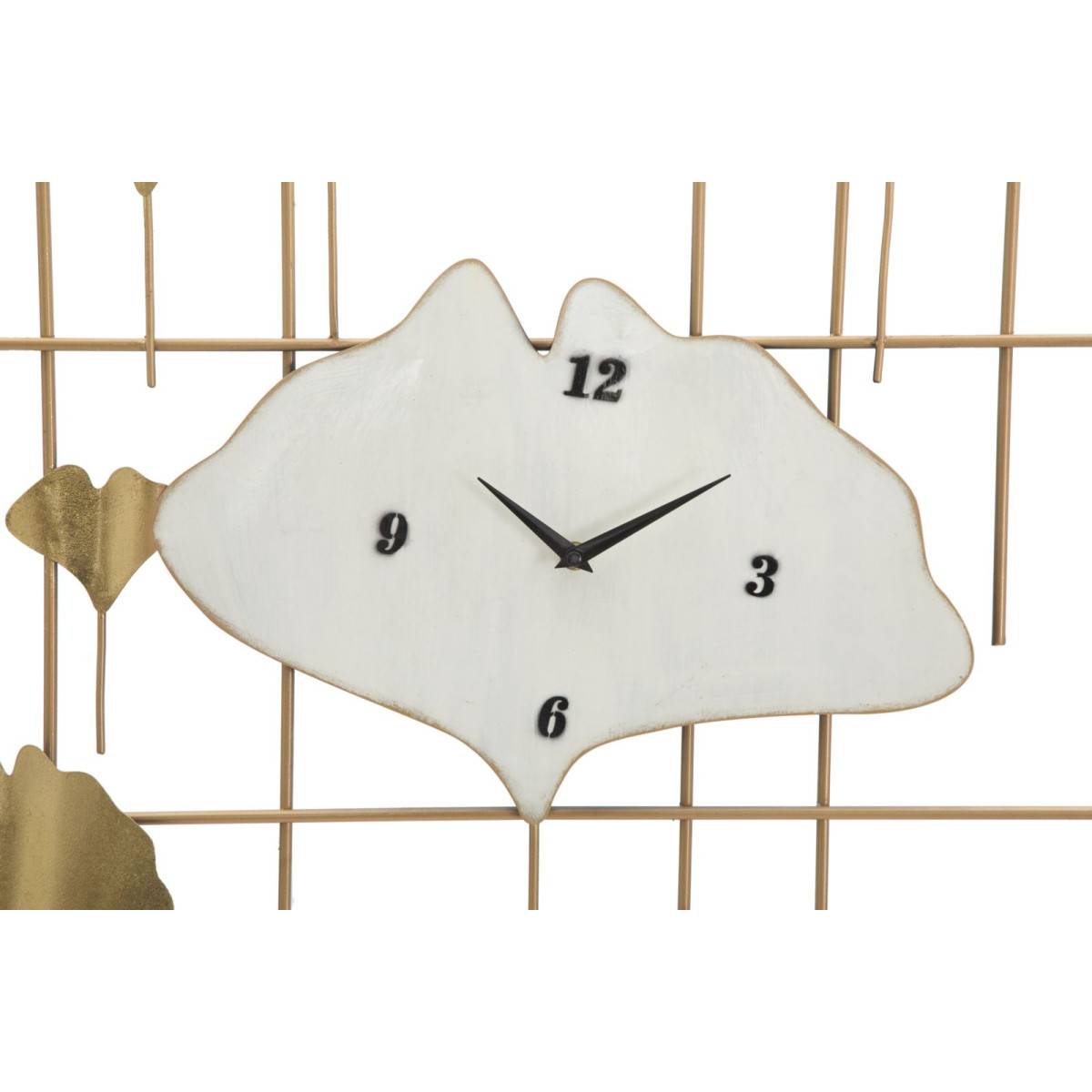 Paris Prix - Horloge Murale en Métal "Tow" 133cm Or - Image 2