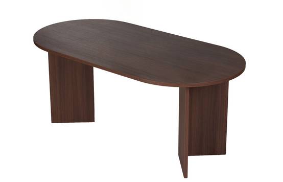 Hanah Home - Table à Manger En Bois "sablin" - 180 X 89 X 75 Cm - Noyer -hanah Home - Image 1