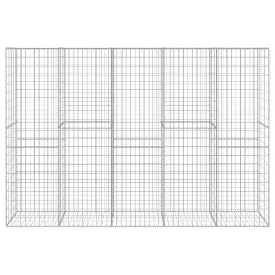 PANGIVO - Mur en gabion acier galvanisé 300 x 50 x 200 cm - PANGIVO - Image 3