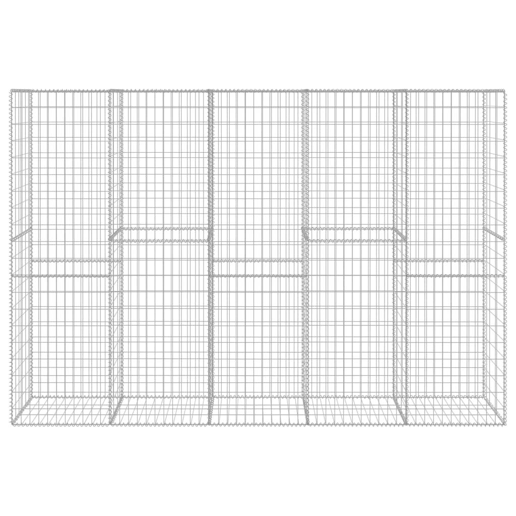 PANGIVO - Mur en gabion acier galvanisé 300 x 50 x 200 cm - PANGIVO - Image 3