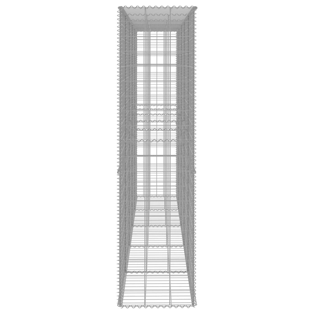 PANGIVO - Mur en gabion acier galvanisé 300 x 50 x 200 cm - PANGIVO - Image 4