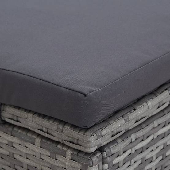 Prolenta Premium - Chaise longue pliante/transat Vrenja Gris 194 X 120,5 X 110 cm - P87209G - Image 7