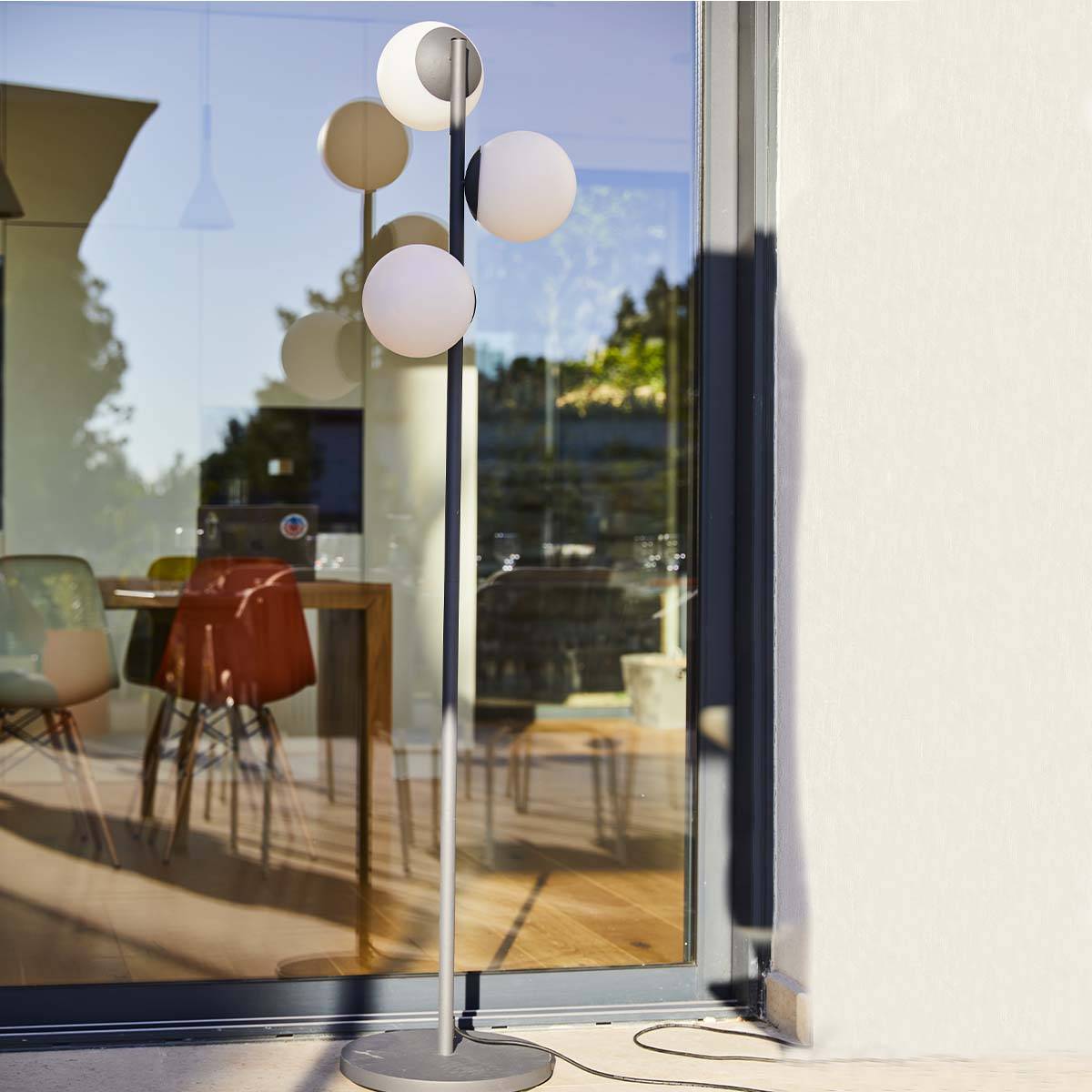Lumisky - Lampadaire d'extérieur filaire GLOBY TREE E27 H175cm - Image 3