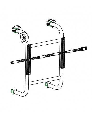 Diable de chargement Kit Embarquement pour echafaudage X-Tower - 20405100 - Tubesca - Image 3