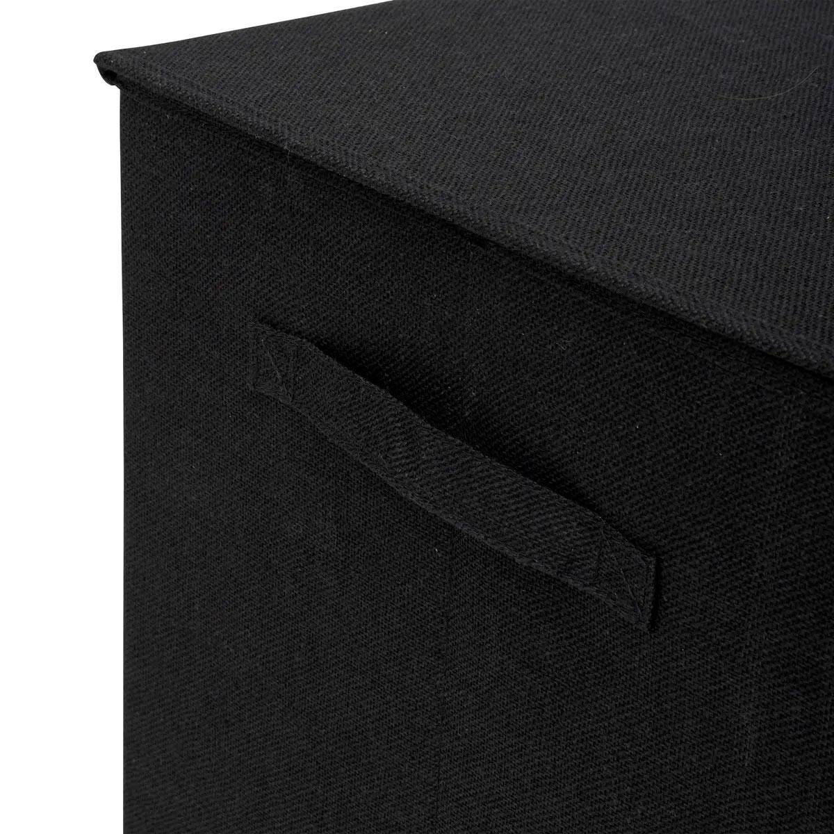 Panier à Linge Avec Séparateur "Colors" 74L Noir Khol - Image 3