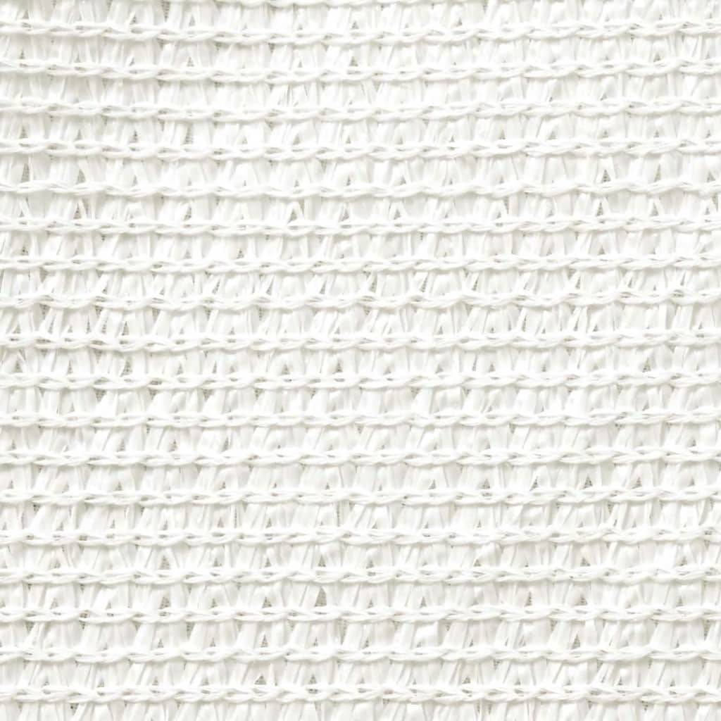 Helloshop26 - Voile toile d'ombrage parasol PEHD rectangulaire 2 x 4 m blanc - Image 2