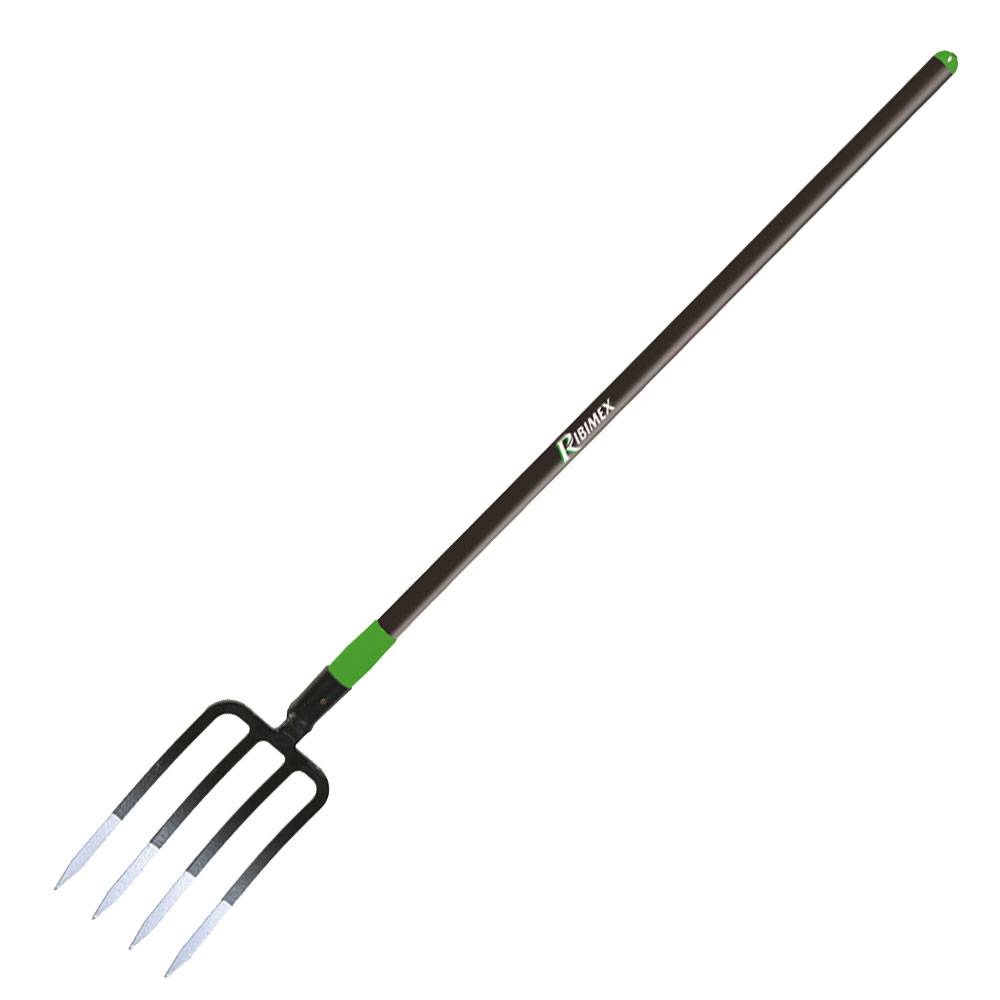 Ribimex - Fourche à bêcher 4 dents tête 19x31cm
