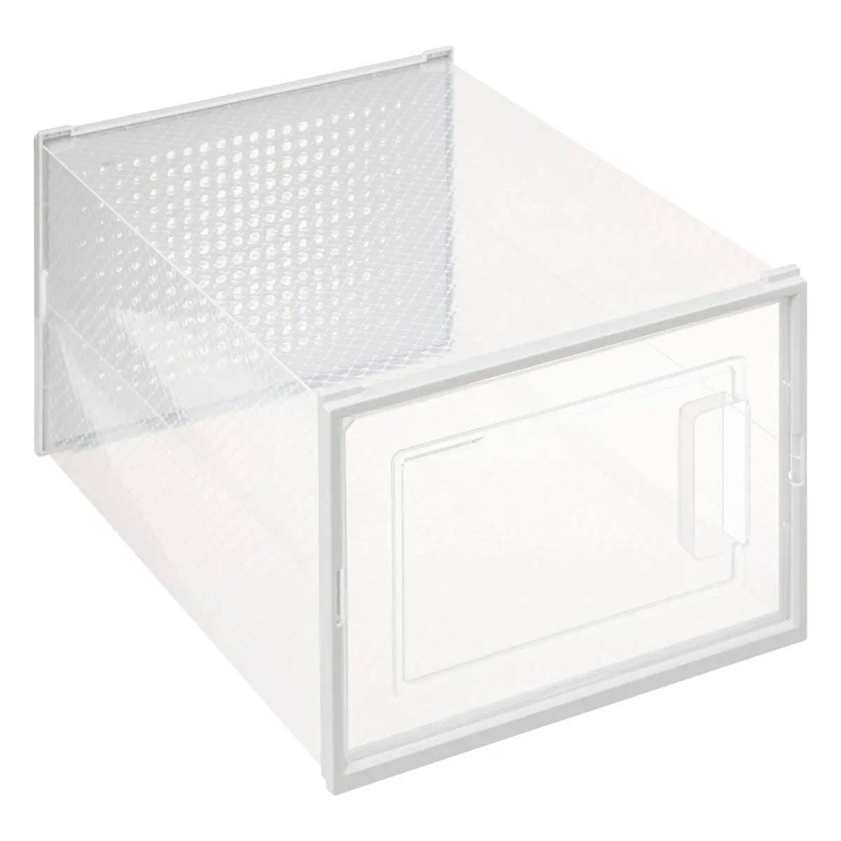 Boîte Range-Chaussures "Stak" 33cm Transparent - Image 1