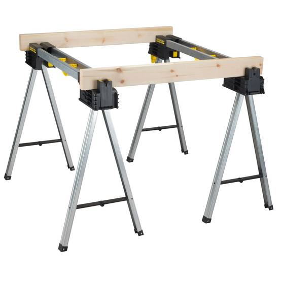 stanley - STANLEY Lot de 2 Tréteaux hautes capacités FatMax - Image 1