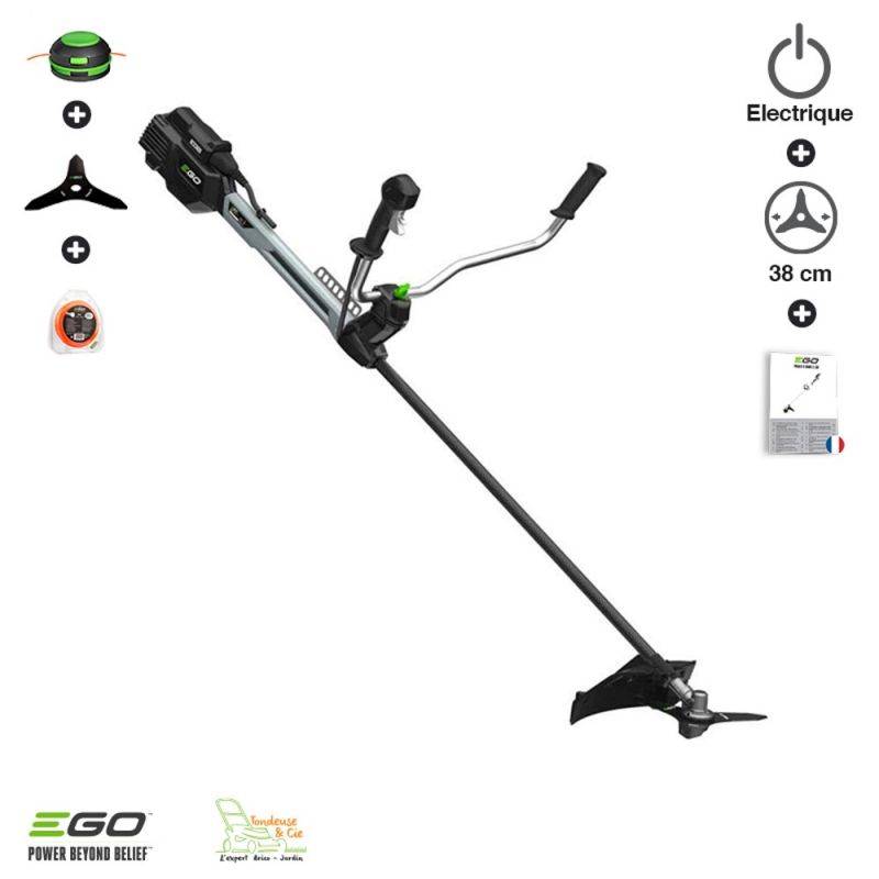 Débroussailleuse professionnelle avec guidon arbre transmission carbone Egopower BCX3800E - Image 1