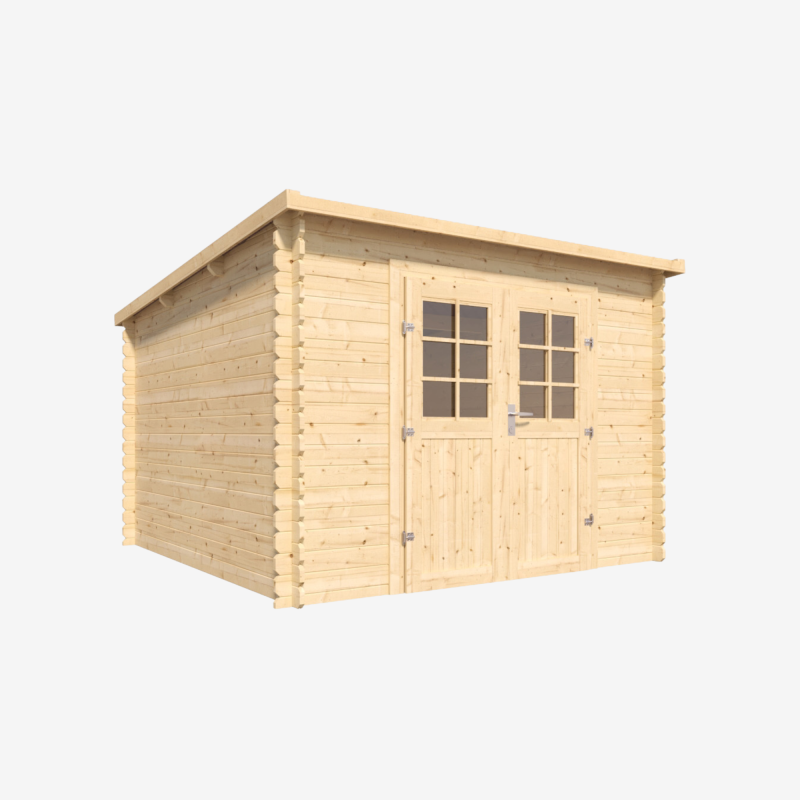 Cerland - ABRI JARDIN MODERNE BOIS 7,5 M² - Image 1