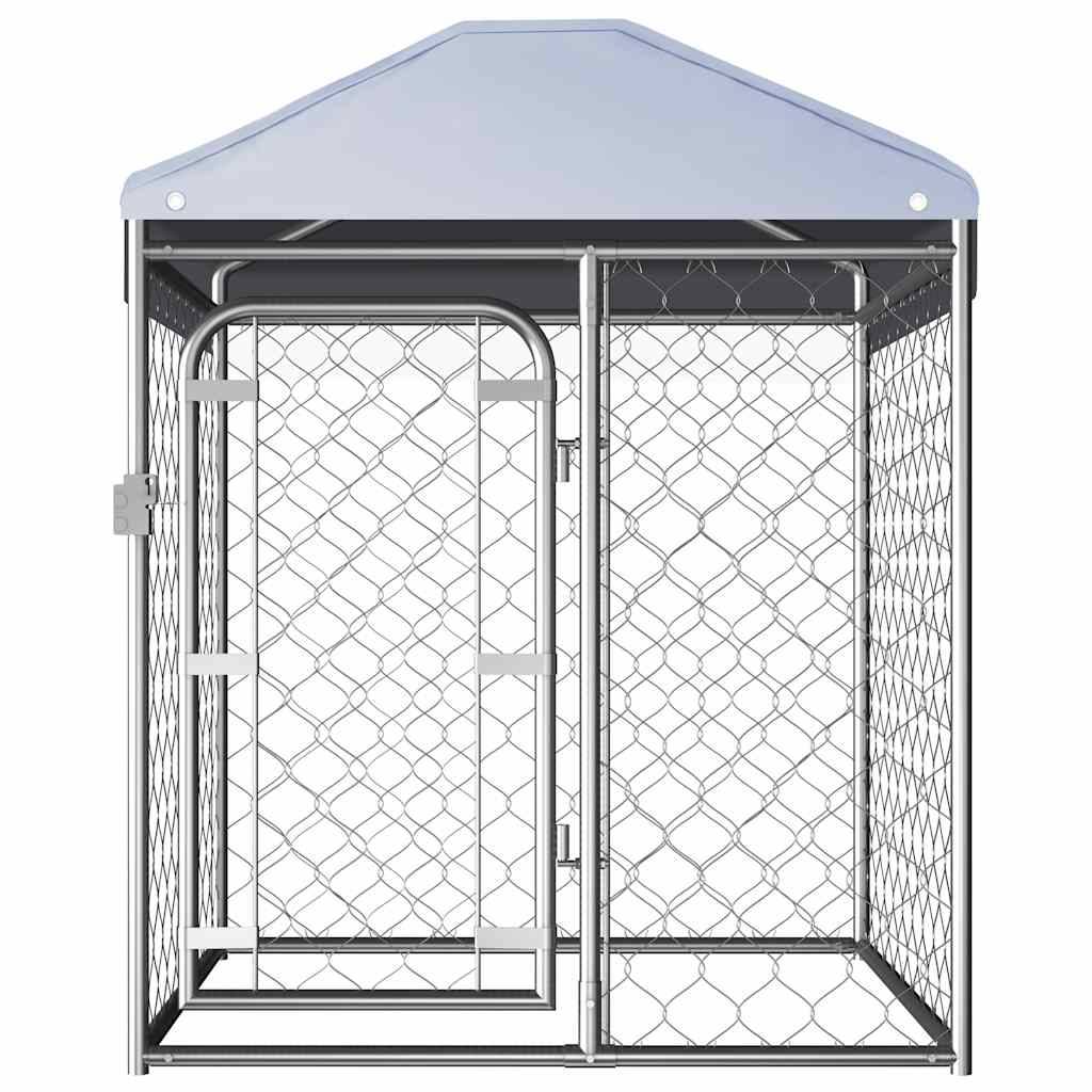 Vidaxl - Chenil extérieur avec toit 100 x 100 x 125 cm vidaXL 144491 - Image 2