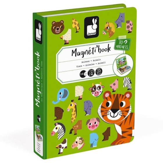 Janod - Magneti'book - Animaux - Image 1