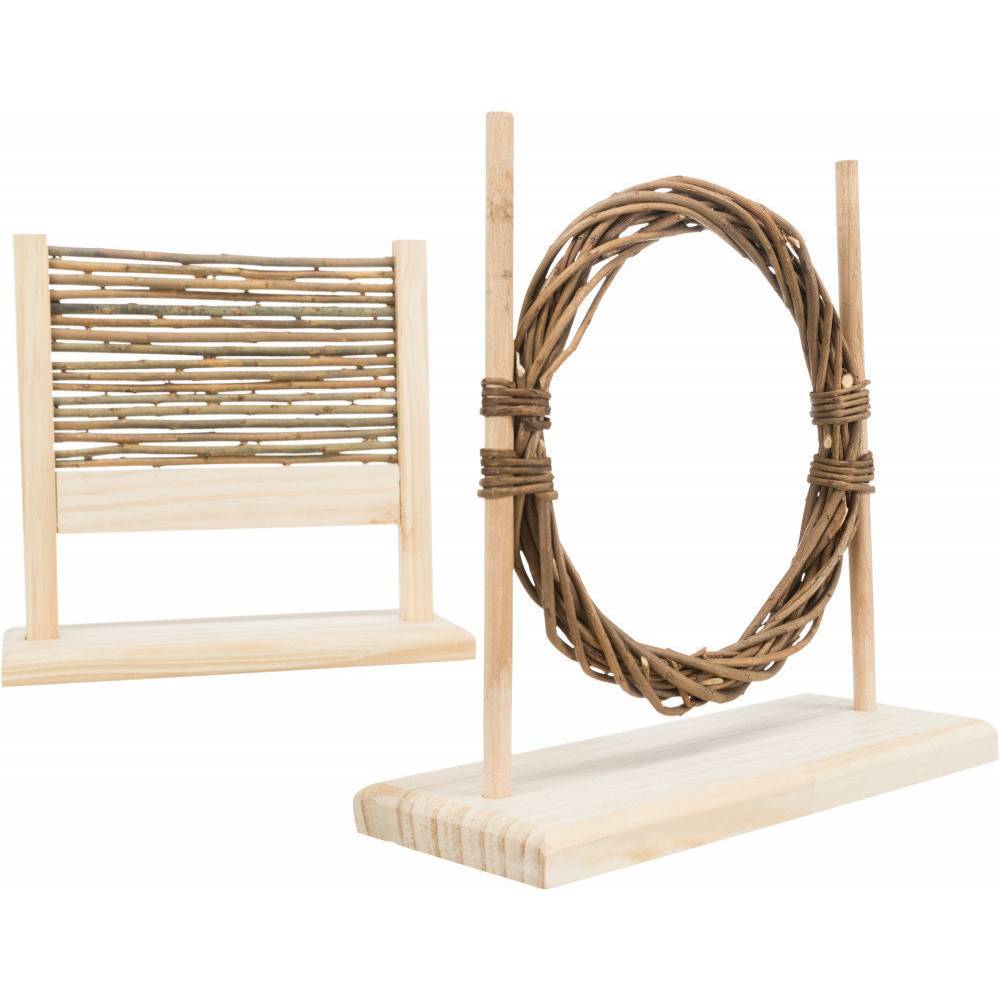 Trixie - Set d'agilité pour lapins nains, taille 28 x 26 x 12 cm - Image 1
