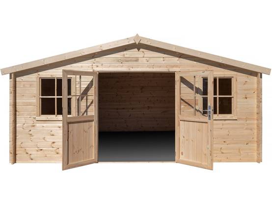 Abri De Jardin Bois "alex" - 20.20 M² - 4.80 X 4.00 X 2.39 M - 28 Mm -habitat Et Jardin - Image 3
